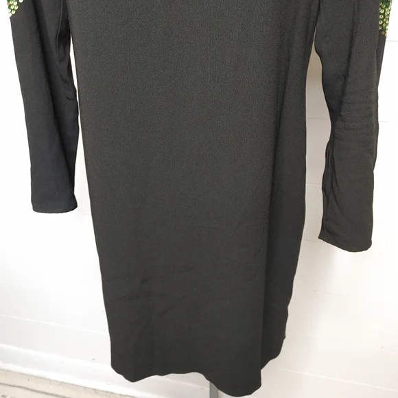 Trina Turk peacock sequin mini dress size 6 - Picture 4 of 15